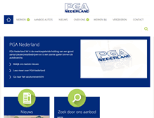 Tablet Screenshot of pganederland.nl